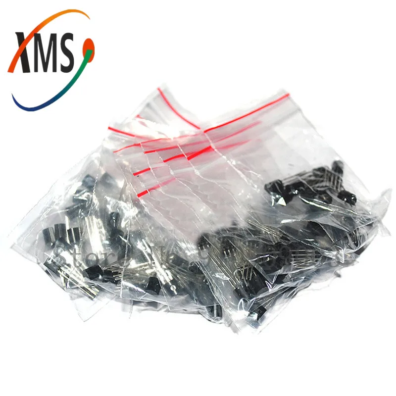 18valuesX10pcs = 180 шт. 2N2222 S9012 S9013 S9014 A1015 C1815 S8050 S8550 TO 92 транзисторный компонент Ассорти