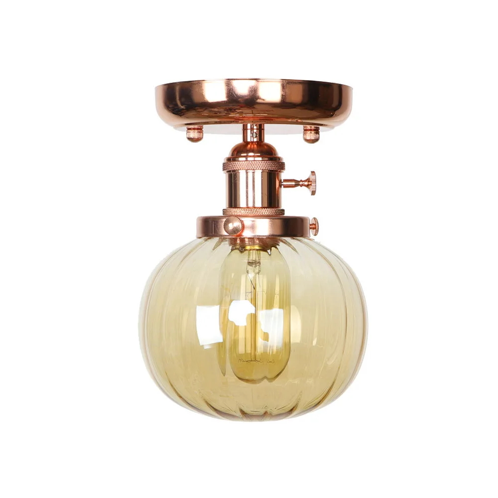 Светодиодный светильник в скандинавском стиле металлический стеклянный