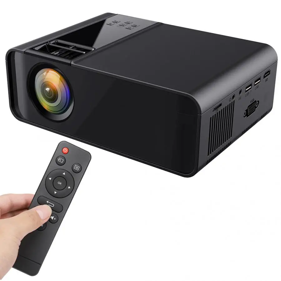 Портативный 4K светодиодный смарт проектор 1080P домашний кинотеатр Bluetooth Wi Fi для