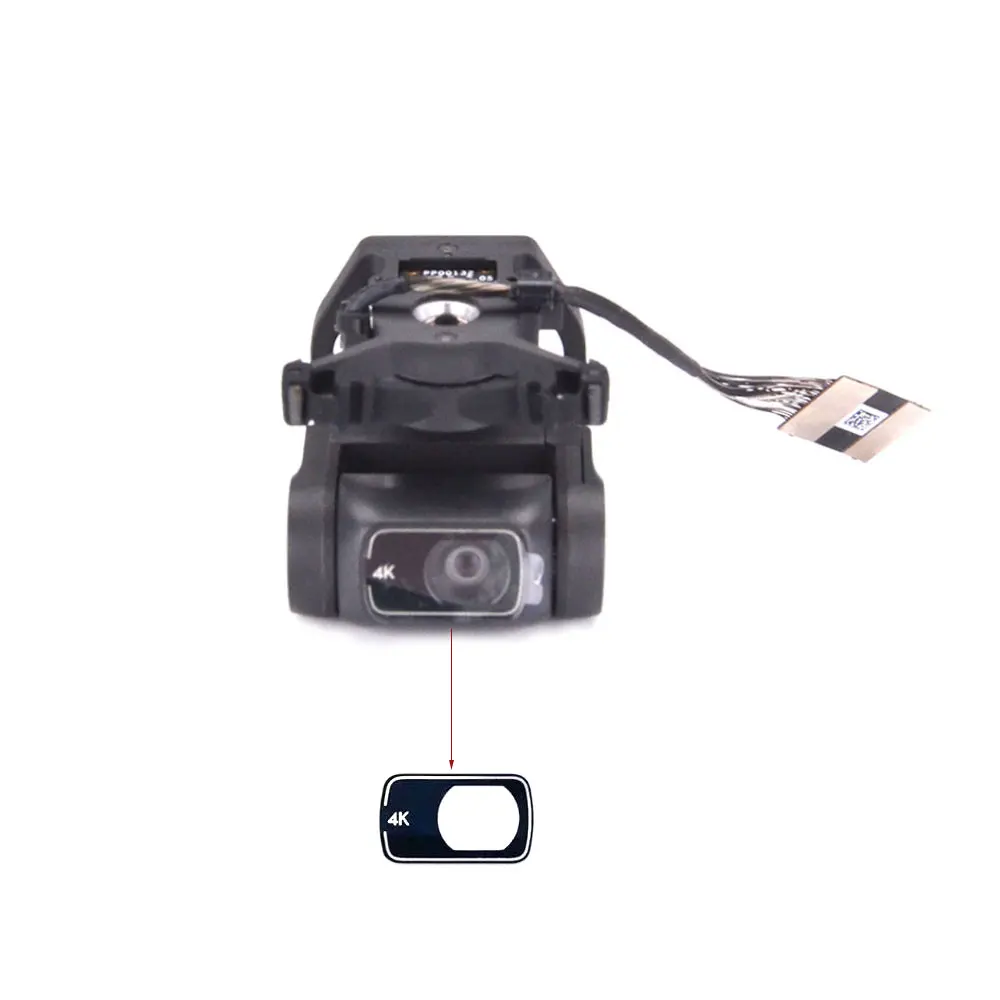 Подлинный DJI Mini 2 Gimbal объектив камеры Стеклянные запасные части для Mavic