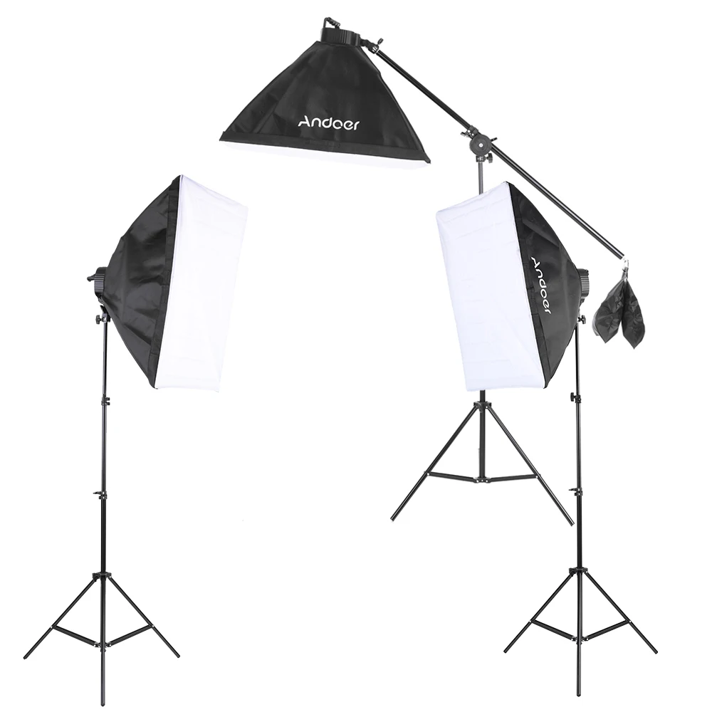 Andoer фото студия фотографии Kit светильник ing для студийной съёмки стойку задника