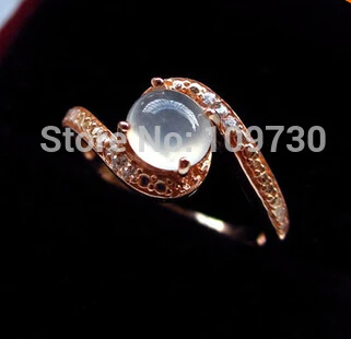 Бесплатная доставка&gt Класс стекла нефритовый жадеит кольцо прозрачный золотой