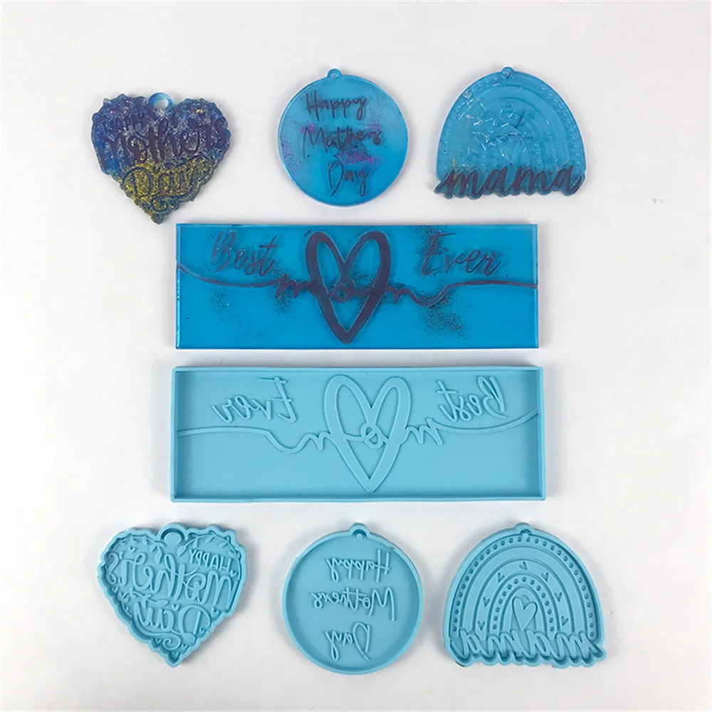 

Силиконовые формы для рукоделия «День матери»