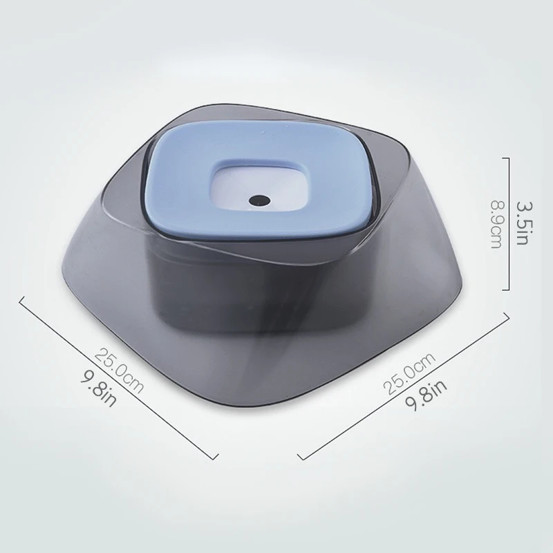 Плавающая миска для кошек алмазная кормушка собак и домашних животных контейнер