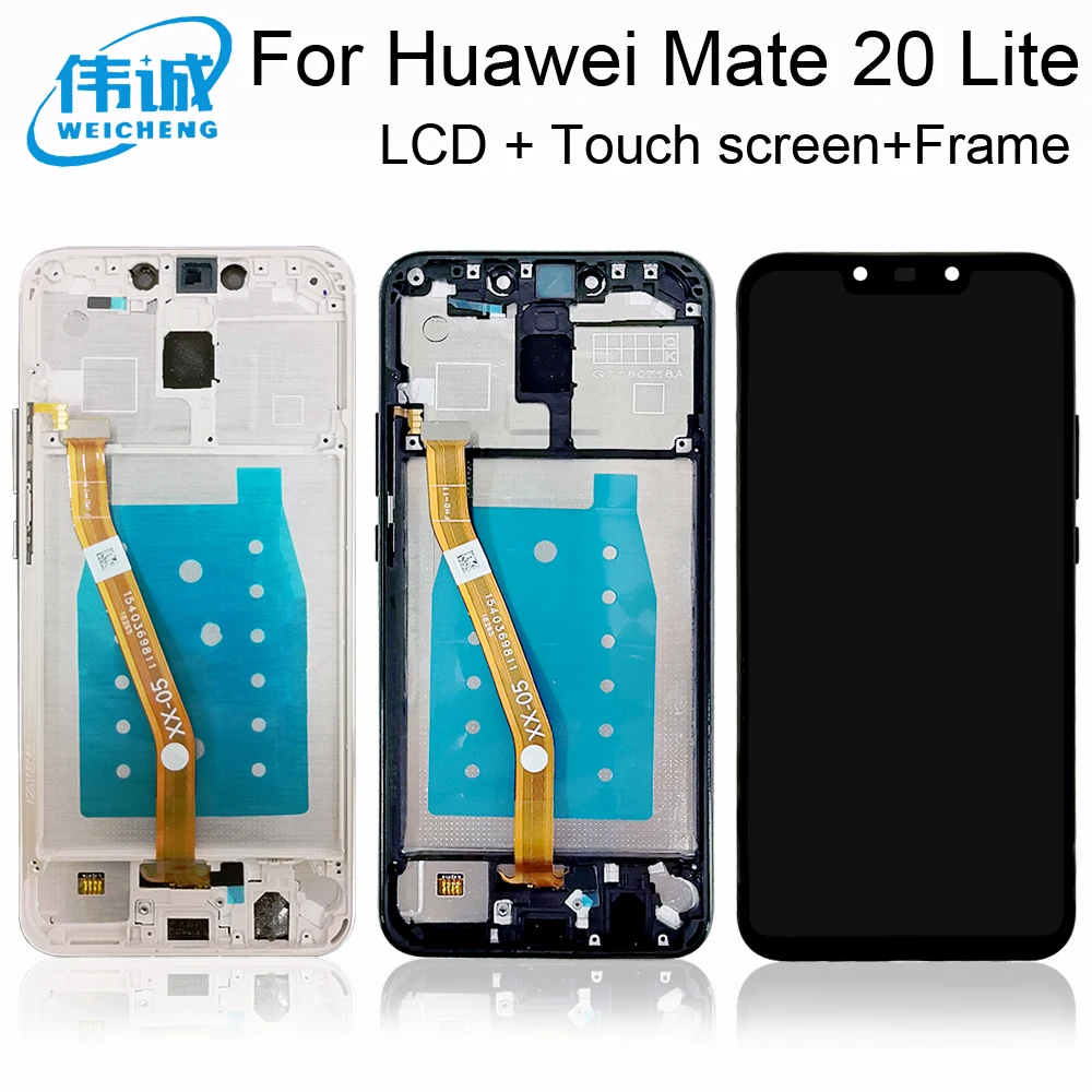 ЖК-дисплей для Huawei Mate 20 Lite с сенсорным экраном и дигитайзером в сборе сменный mate