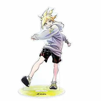 Аниме Фигурка Мику Hatsune подставка модели акриловых кагамина Рин аниме акриловые