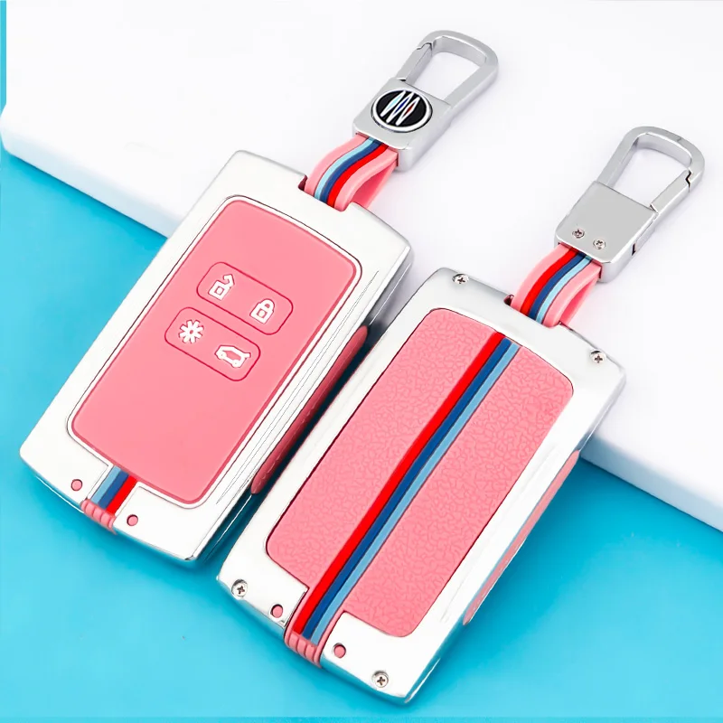 

Car Smart Key Case Cover Shell Fob For Renault Koleos Kadjar Clio Megane Captur Espace Kangoo Sandero Talisman Accessories