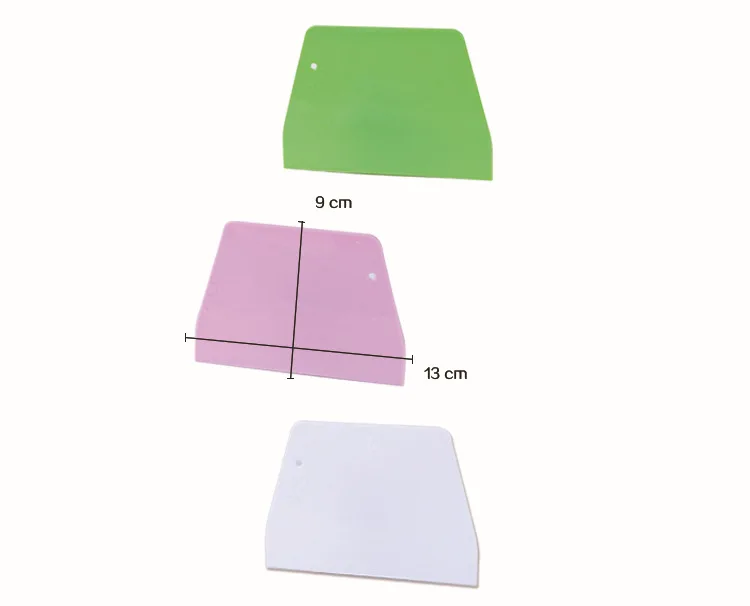 

1Pcs Dough Cake Cutter DIY Cream Pastry Butter Spatula Fondant Scraper Bread Pizza Tools Multiduty White Kitchen Accessories