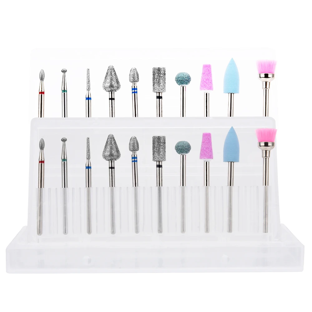 Набор фрез для маникюра и педикюра многофункциональные электрические