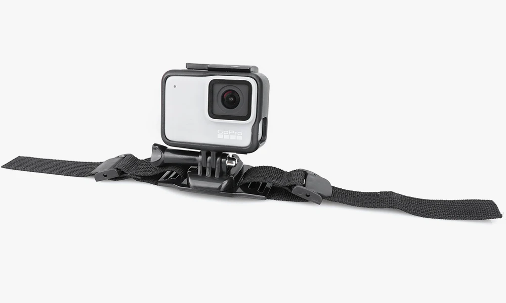 Vamson для спортивной экшн-камеры Go Pro Hero 7/6/5/8 регулируемый ремешок для шлема с креплением для головы держатель адаптер для спортивной экшн-камеры Xiaomi Yi 4K OSMO экшн VP201X