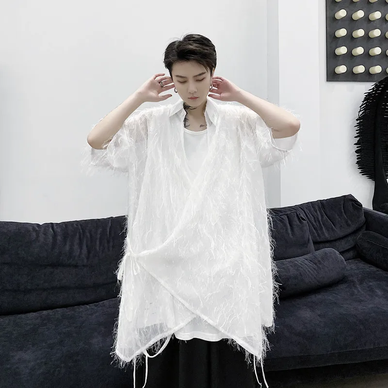 2020 уличная панк Готическая Nigth Клубная футболка для влюбленных длинные футболки