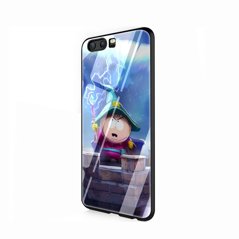 G7 EWAU аниме Southpark чехол из закаленного стекла для телефона для huawei P10 P20 P30 Lite Pro P Smart - Цвет: G7