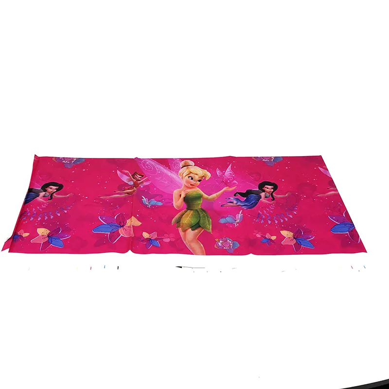 Одноразовые скатерти TinkerBell с темой дня рождения 1 шт./лот | Дом и сад