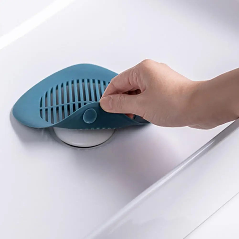 

Silicone Drain Strainer Practical Sink Filter For Kitchen Bathroom Washrom Hair Stopper Drain Cover Durable Kitchen Tools
