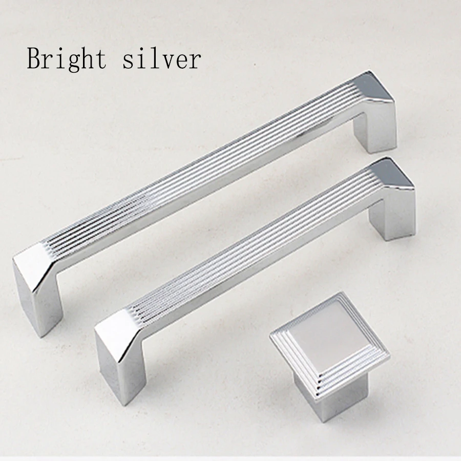 Современная кухня дверные ручки и комод шкаф тянет хром|cabinet door closer|door scopecabinet knobs