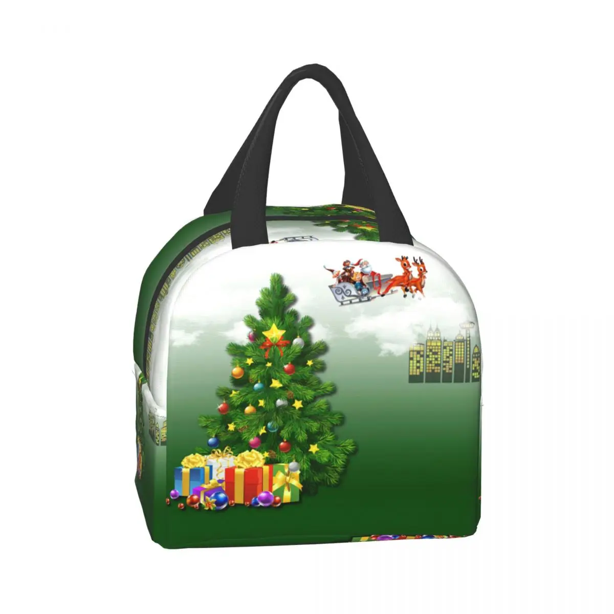 

Счастливого Рождества, Рождества, декабря, Рождества, семейная Мужская и женская сумка для обеда