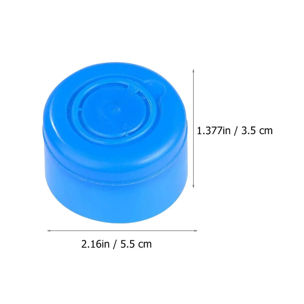 

35 Pcs Water Bucket Sealing Covers Pure Water Bucket Spill-proof Caps (Blue)