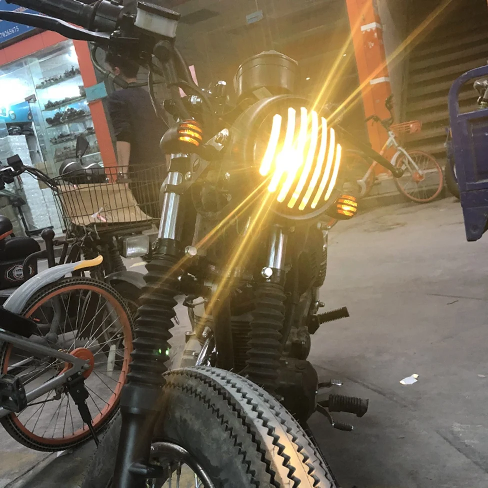 Аксессуары для мотоциклов Cafe Racer ретро-фары Refit передняя фара CG125 GN125 |