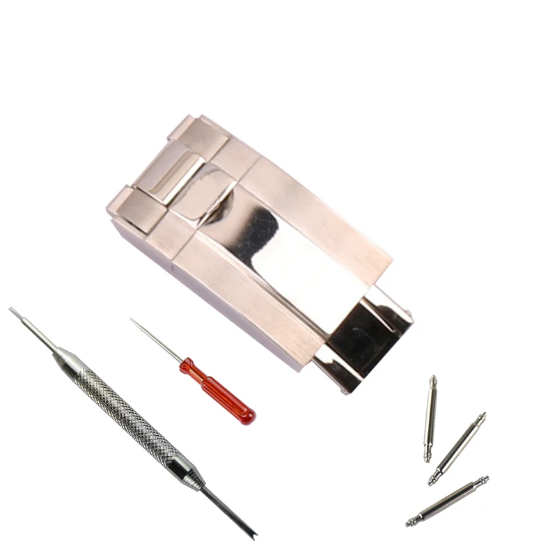 Watch accessories stainless steel buckle for Rolex watch belt 16mm18mm buckle delivery tool