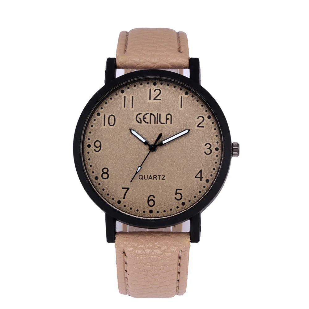 

New Quartz Watches for Men Leather Strap Male Wristwatches Top Luxury Brand Business Men's Gift Clock Reloj Hombres