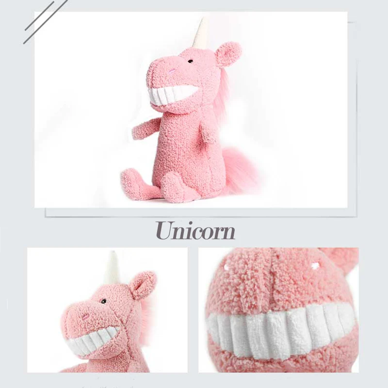 Супер милые животные куклы для брелков Плюшевый единорог Лев свинка лягушка