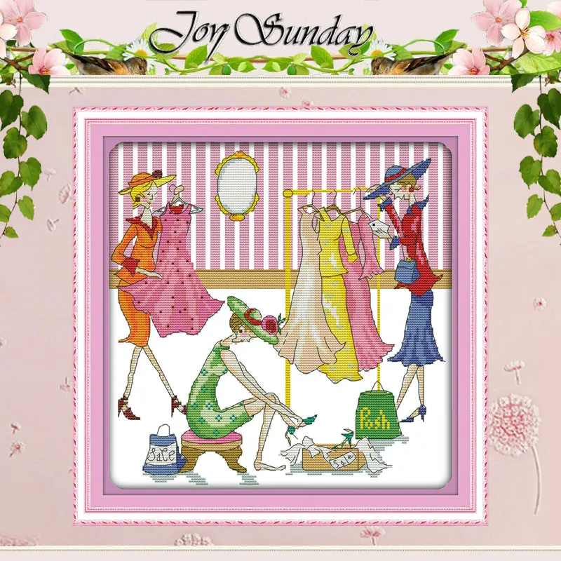 Happy shopping Pattern Счетный крест 11CT 14CT набор крестиков оптом мультяшный вышивка