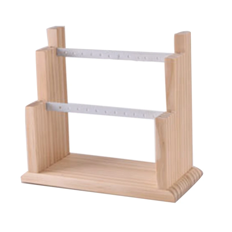 

Подвеска для демонстрации ювелирных изделий «поднос», держатель для сережек, колец, витрин из цельного дерева