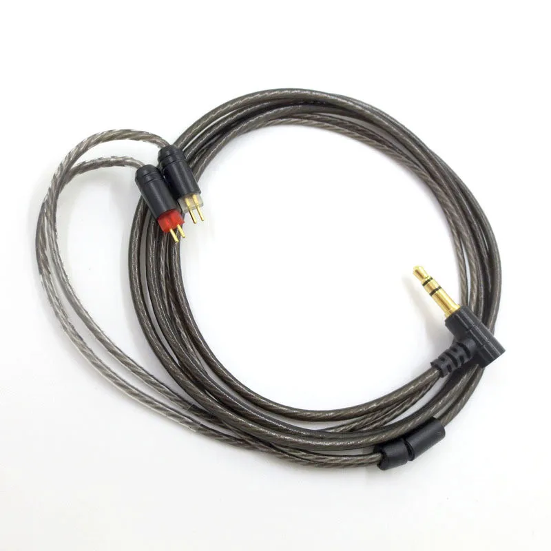 Замена аудиокабеля для Oriolus SE215 A2DC LS70 IM50 MMCX 0,78 2pin серебристый шнур с покрытием проволоку 23 AugT2