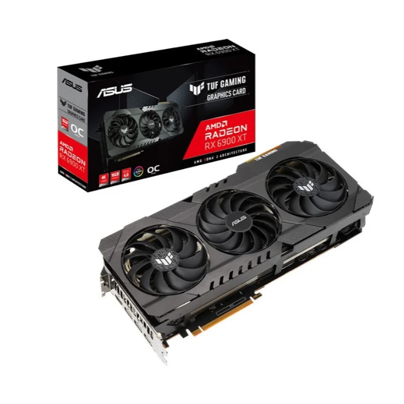 Игровая Видеокарта ASUS TUF RX6900XT O16G GDDR6 16 Гб 16000 бит |