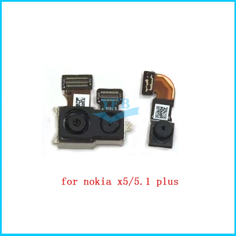 Модуль задней передней камеры для Nokia X5/5 1 7 plus основной большой маленький модуль
