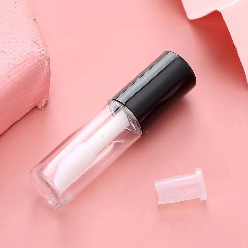 1.2ml Plastic Clear Lip Gloss Tube Lips Balm Bottle Brush Empty Cosmetic Container Makeup Organizer Lipgloss Tubes | Красота и