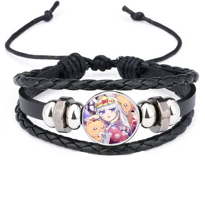 Syalis-Pulseras de figuras de acci&oacute;n de Anime, brazalete port&aacute;til de princesa de sue&ntilde;o en el castillo de demonio, Periphery Black, retrato-4