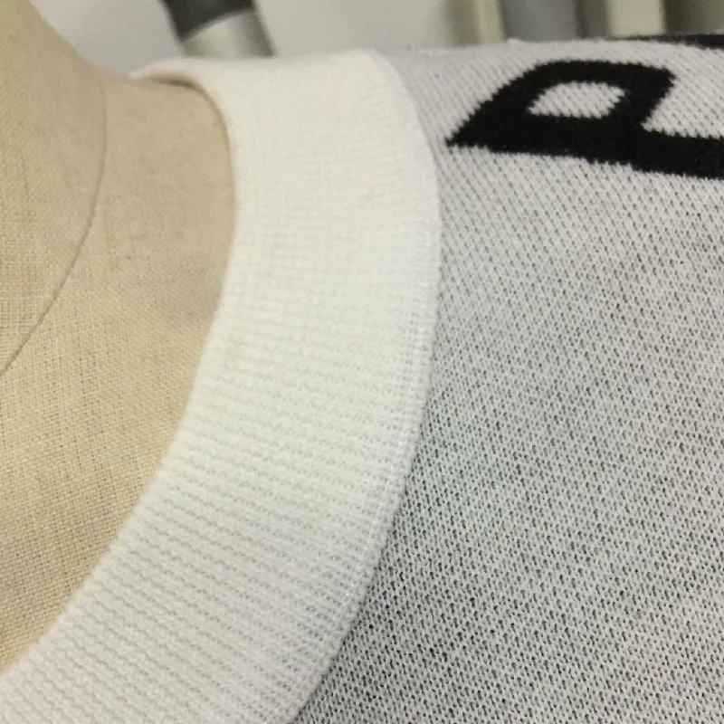 

Women Letter Love Printed Knitted Sweatshirt Ladies Cotton Long Sleeve Sweater