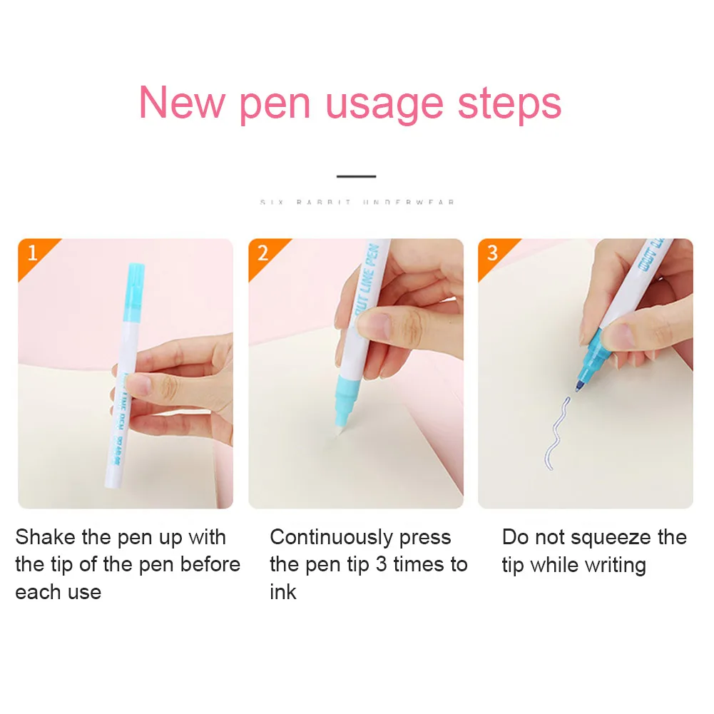 8/12 цветная подарочная карта для рисования двойная линия контурная ручка 2 набор