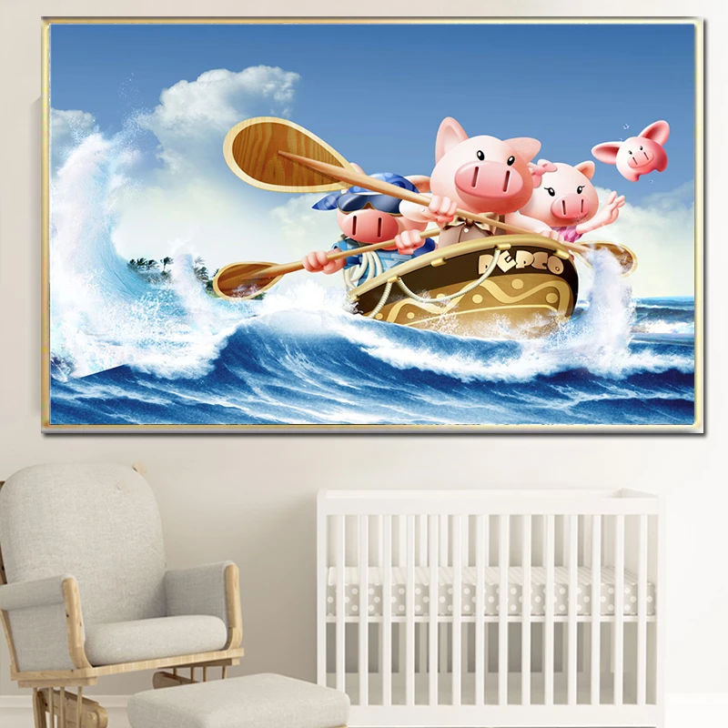 Картина на холсте Миньоны Настенная картина для гостиной спальни кабинета