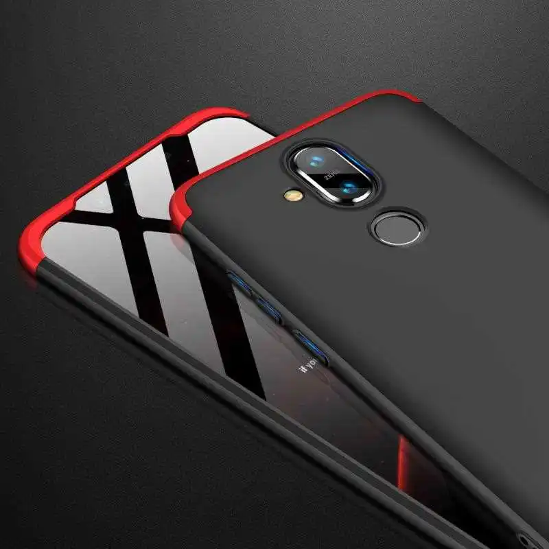KatyChoi 360 полная защита армированный чехол для Nokia 8 1 6 7 Plus телефона|Бамперы| |