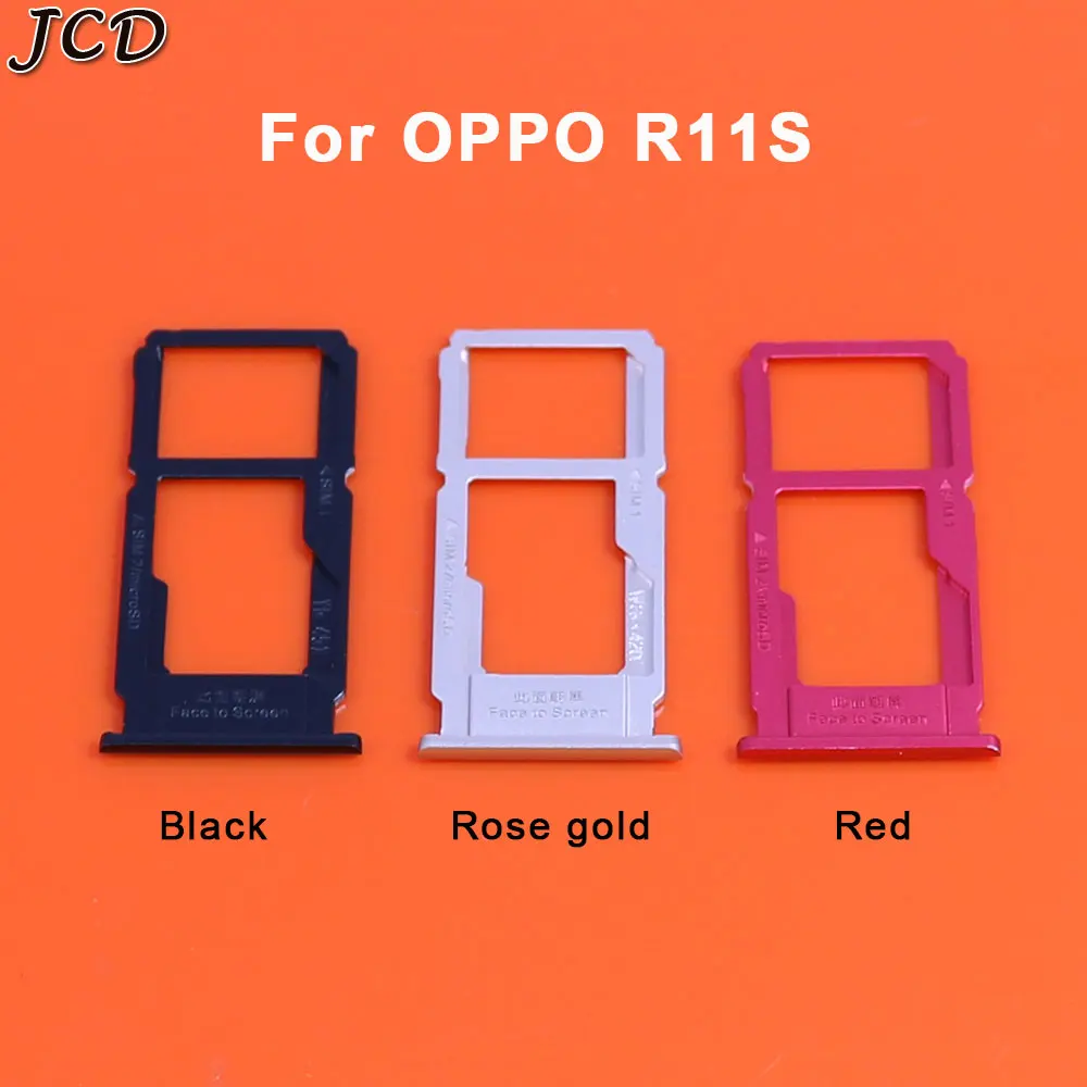 JCD для OPPO R11 R11S Plus Micro SIM SD TF слот адаптер лотка держатель считыватель сменный