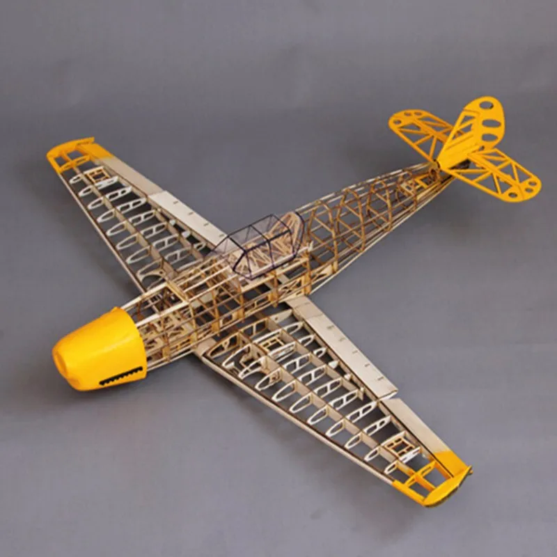 Модель BF109 деревянная модель самолета bf 109 радиоуправляемого DIY комплект с