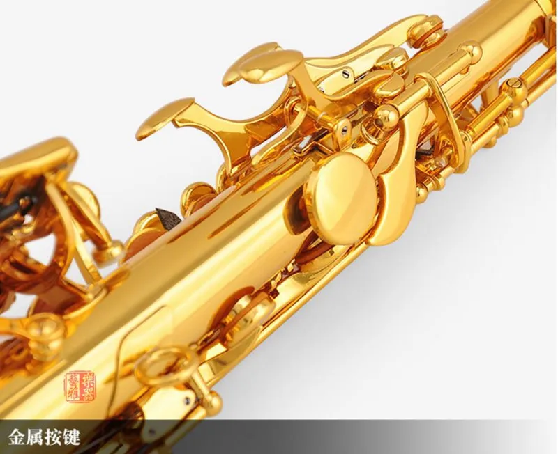 Сопрано саксофон sax Bb музыкальный инструмент японской модели с мундштуком