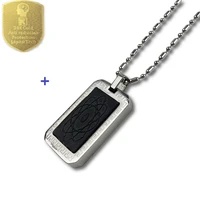 men women fashion quantum energy pendant necklace with 6 pieces anti emf mobile stickers