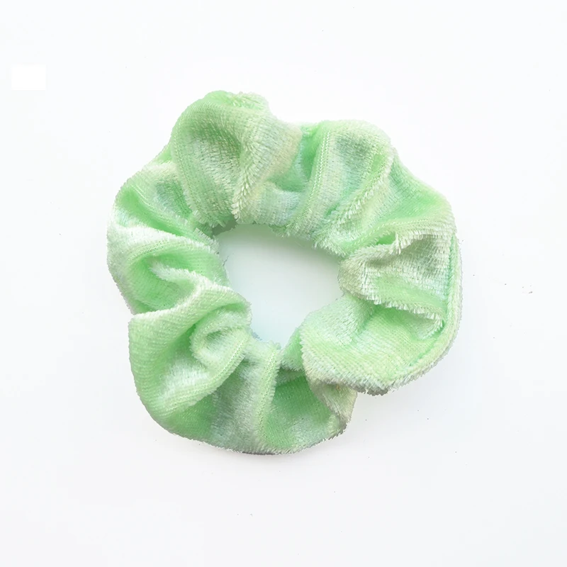 Light Green Женское однотонное бархатное резинка для волос резинки головные уборы для девочки Женская прическа крепление - Цвет: Light Green