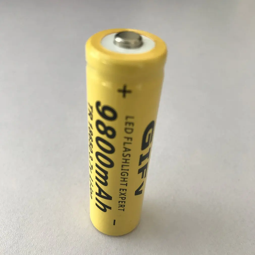 6X3,7 V 18650 9800mAh литий-ионная аккумуляторная батарея для фонарик светодиодный RC аккумуляторная батарея