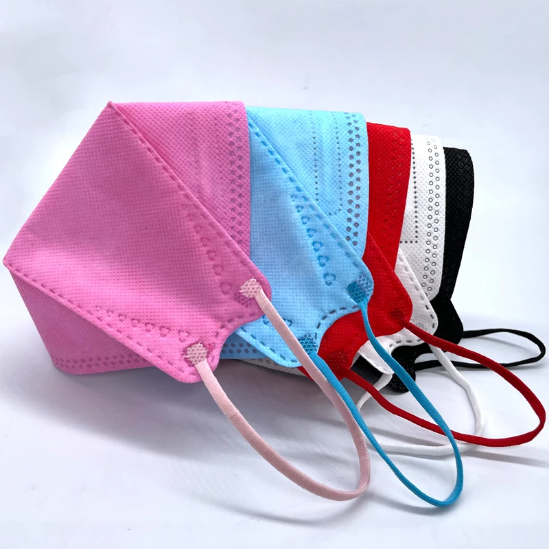 Маска для лица респираторная одобренная fpp2 смешанные цвета | Безопасность и