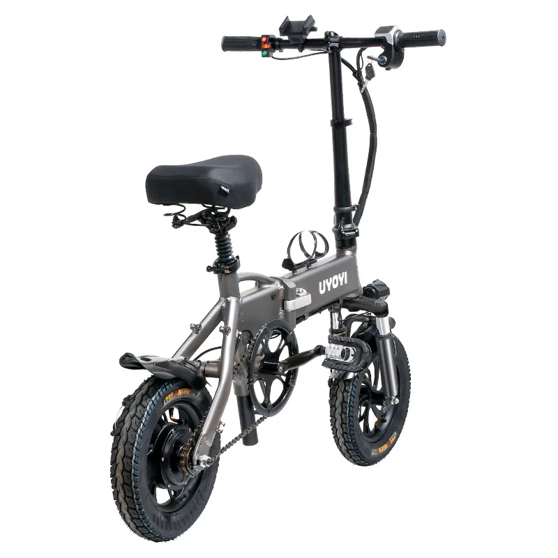 

Folding Electric Bicycle Ultra-Light Lithium Battery Men and Women Mini 48V 8AH Scooter Adult Driving Electromobile
