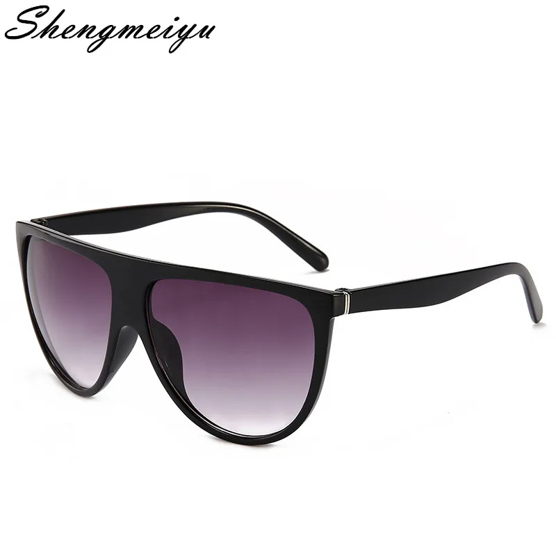 

Oversized Square Sunglasses Women Designer Brand Big one lens mans black Sun Glasses female uv400 transparent Frame