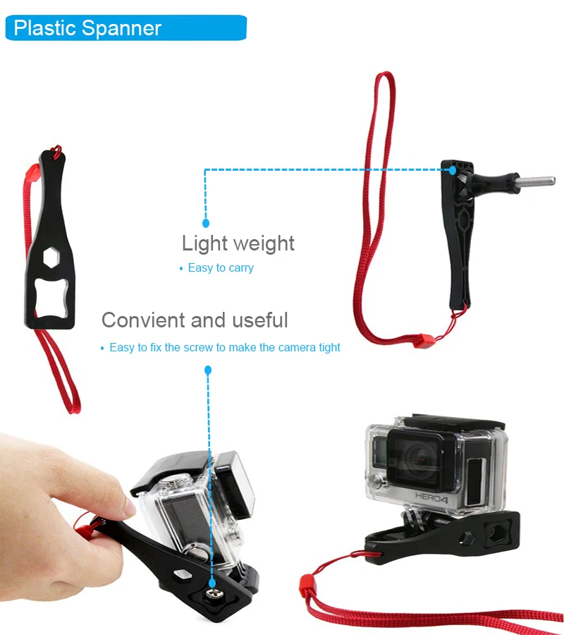 Аксессуары husiway комплект для Gopro Hero 8 черный водонепроницаемый корпус силиконовый чехол Набор фильтров для Gopro8 Hero8