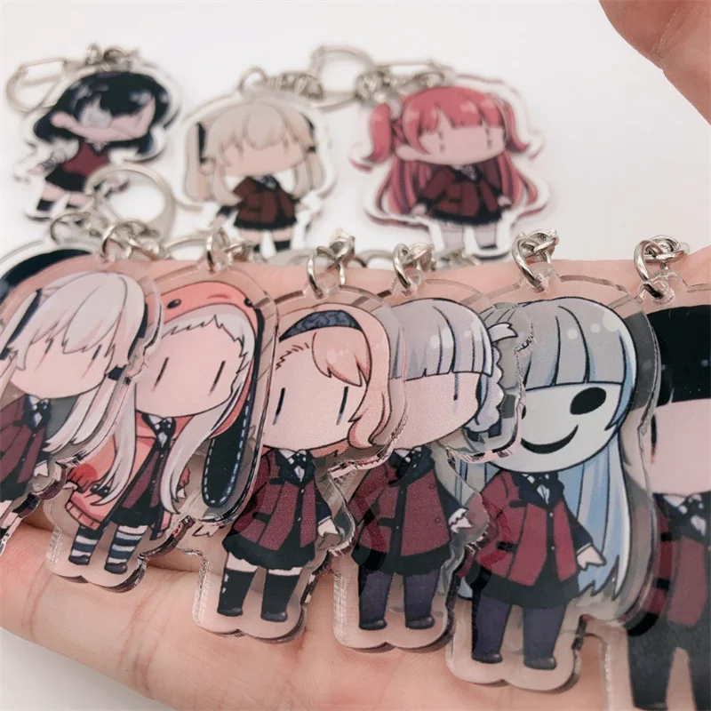 Брелок для ключей из аниме Kakegurui аксессуары косплея джабами юмэко юмозуки Руна