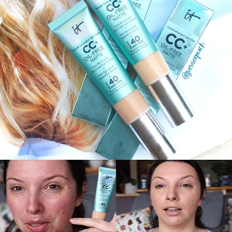 It Cosmetics консилер крем для лица контроль над маслом основа макияжа полное покрытие