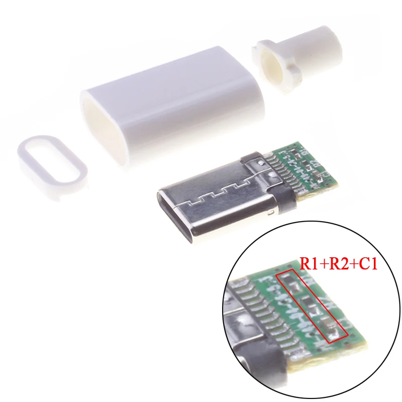 

Разъем Type-C Micro USB 4 контакта GGEERPOELE