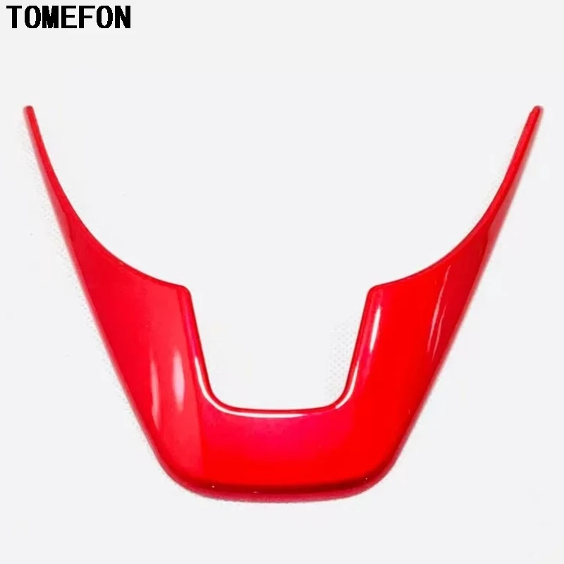 TOMEFON для Honda Civic 10th 2016 2017 2018 2019 седан чехол рулевого колеса автомобиля отделка